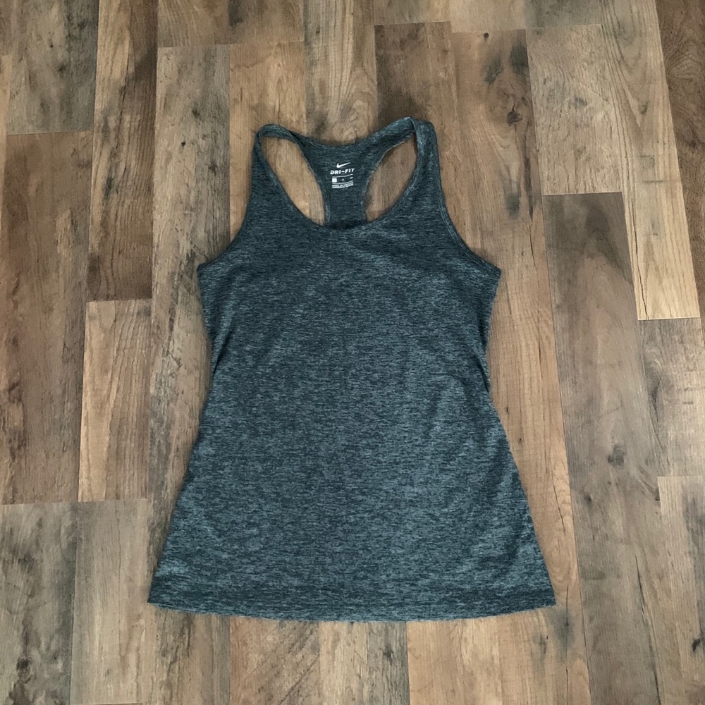 Nike Tank, Grey, Size Medium
